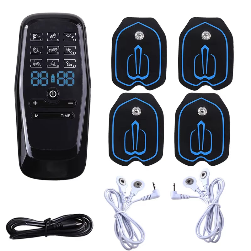 Electric Muscle Stimulator Tens Physiotherapy Acupuncture Body Massage Therapy Slimming Machine Relief Massager